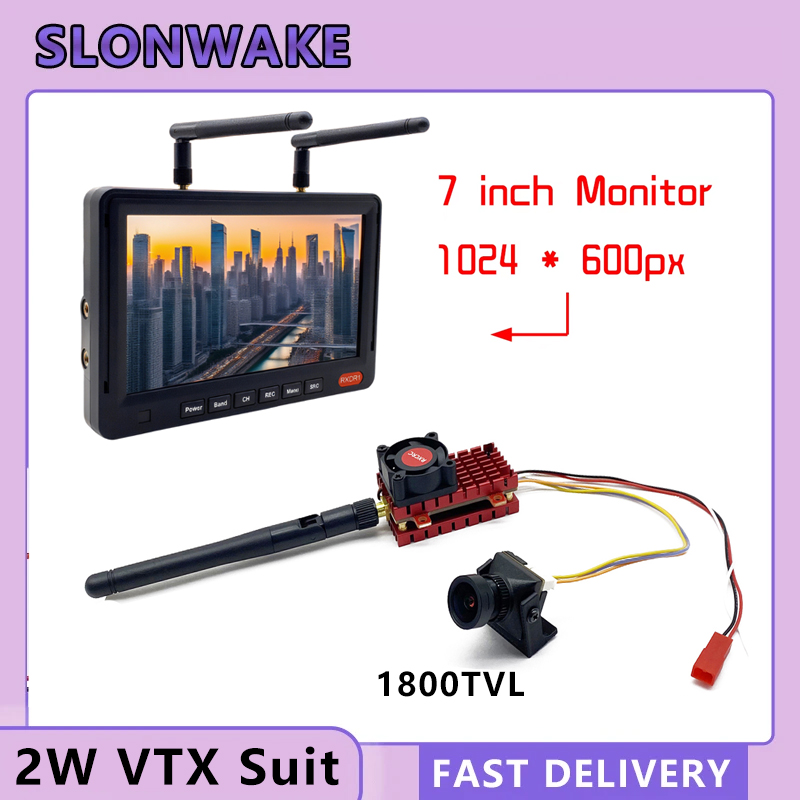 Drone Cinematic - SLONWAKE 5.8G 2W VTX FPV กล้อง