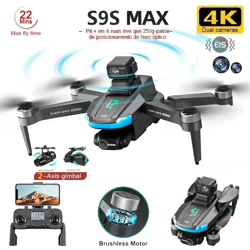 Drone Cinematic - ใหม่S9S MAX MINI Drone 4K 2