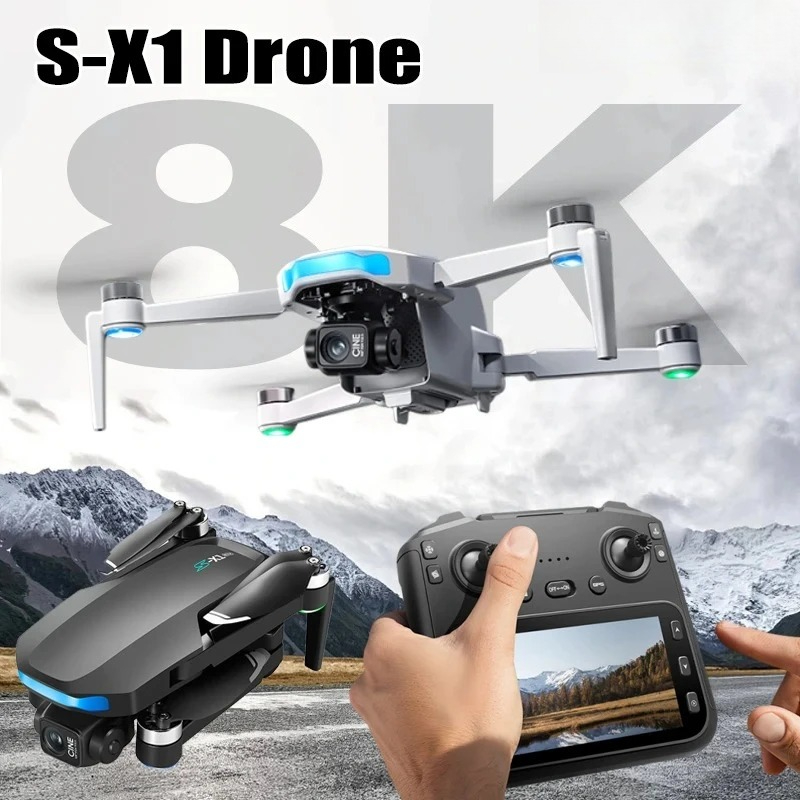 Drone Photogrammetry - โดรนรุ่น Original S-X1 8K HD ระดับมืออาชีพ