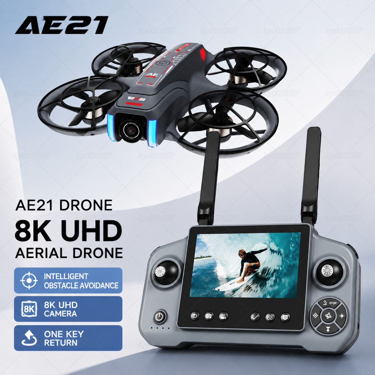 Drone Photogrammetry - โดรน AE21 Mini 8K FPV รุ่นใหม่