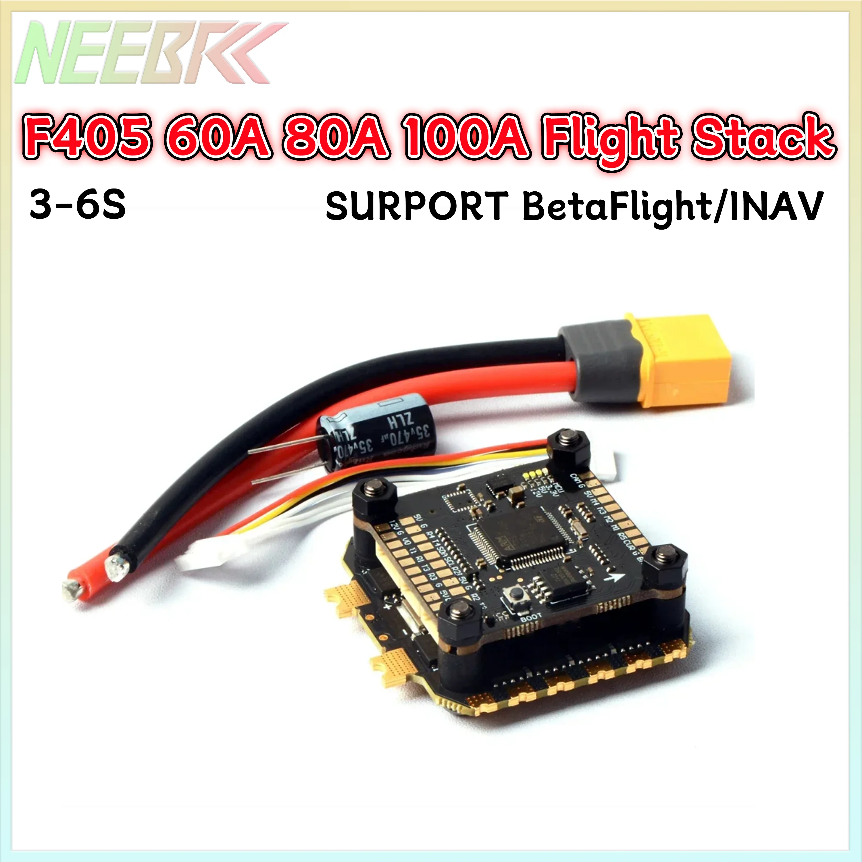 ชุดควบคุมการบิน SmCpF405 F4 V3 - Betaflight Fc F4 บทวิจารณ์และราคา