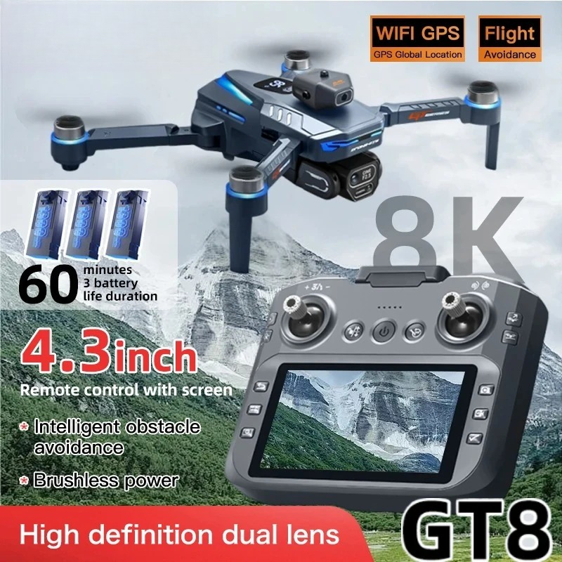 โดรนรุ่น Original GT8 8K ระดับ - Drone Photogrammetry บทวิจารณ์และราคา