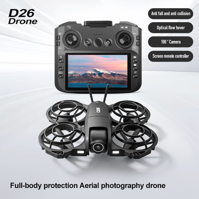 โดรน D26 4K ถ่ายภาพทางอากาศ HD - Drone Cinematic บทวิจารณ์และราคา