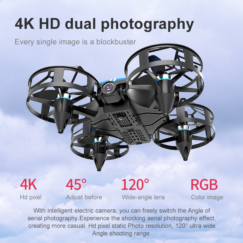 ใหม่ Mini Drone 812PRO อาชีพ H - Drone Cinematic บทวิจารณ์และราคา